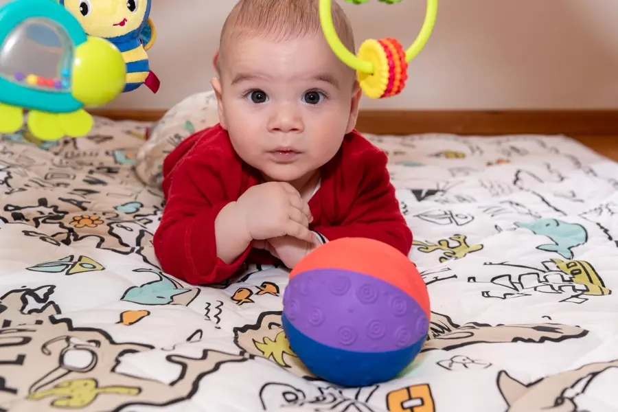 Cute Baby Boy With Toy Home 1048944 24599936
